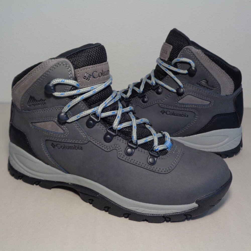 Columbia Size 8.5 Wide NEWTON RIDGE PLUS Quarry Leather Boots New Women's Shoes